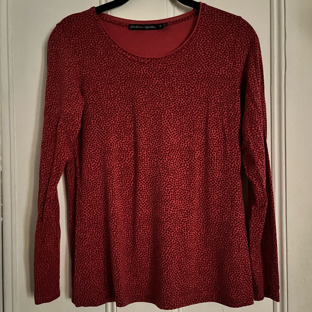 Gudrun Sjoden long sleeve stretchy soft top